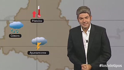 Nuestro compañero Antonio López nos informa de las temperaturas en el Ayuntamiento de Madrid