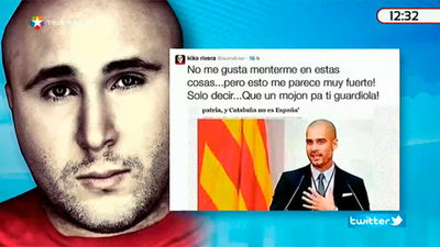 Kiko Rivera: "Un mojón pa ti, Guardiola"