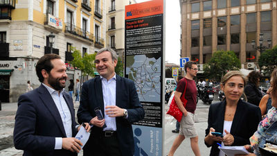 La capital señaliza nueve rutas para caminar a pie
