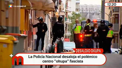 Desalojado el polémico centro ocupado en Tetuán por un grupo de ultraderecha