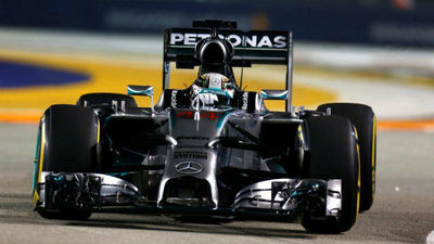 GP Singapur: Hamilton y Rosberg en primera fila y Alonso, quinto