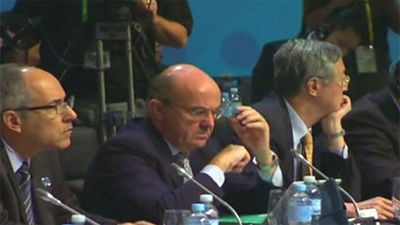 De Guindos afirma que España no es inmune a la desaceleración de la eurozona