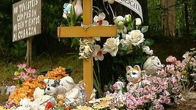 Esquelas de la madre en el primer aniversario de la muerte de Asunta