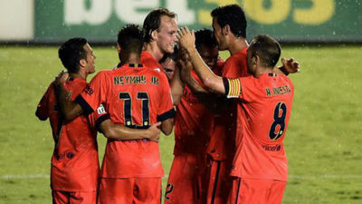 0-5. El Barça arrolla al Levante y sigue líder