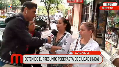 Los vecinos, aliviados tras la captura del pederesta de Ciudad Lineal