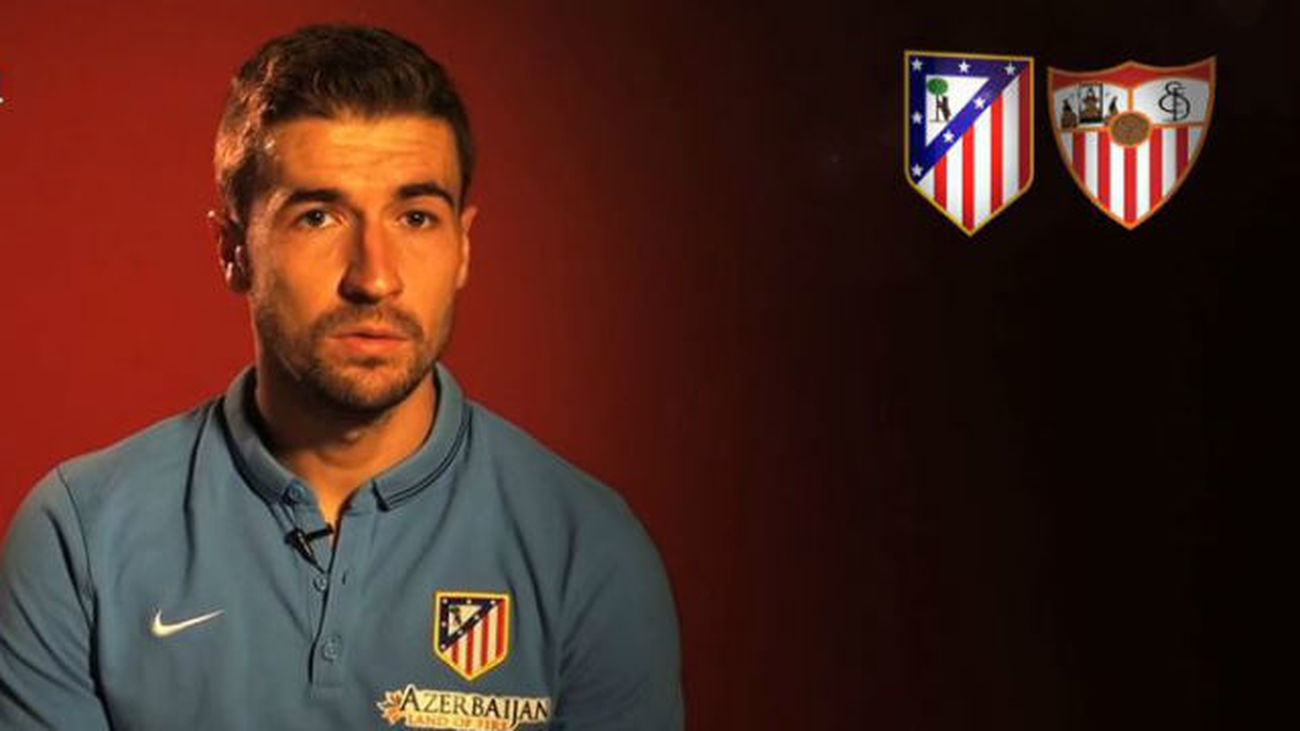 Gabi, jugador del At. Madrid
