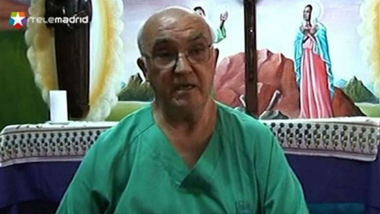 El misionero García Viejo, incinerado en el tanatorio de Collado Villaba