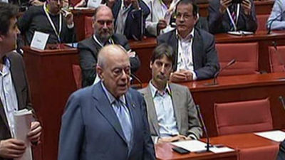 Pujol niega que haya sido un "político corrupto" y reprende a los diputados