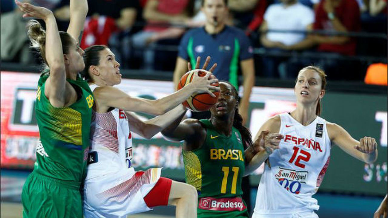 83-56. España somete a Brasil con un partido perfecto