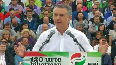 Urkullu dice que buscará el acuerdo para alcanzar un nuevo estatus político en Euskadi