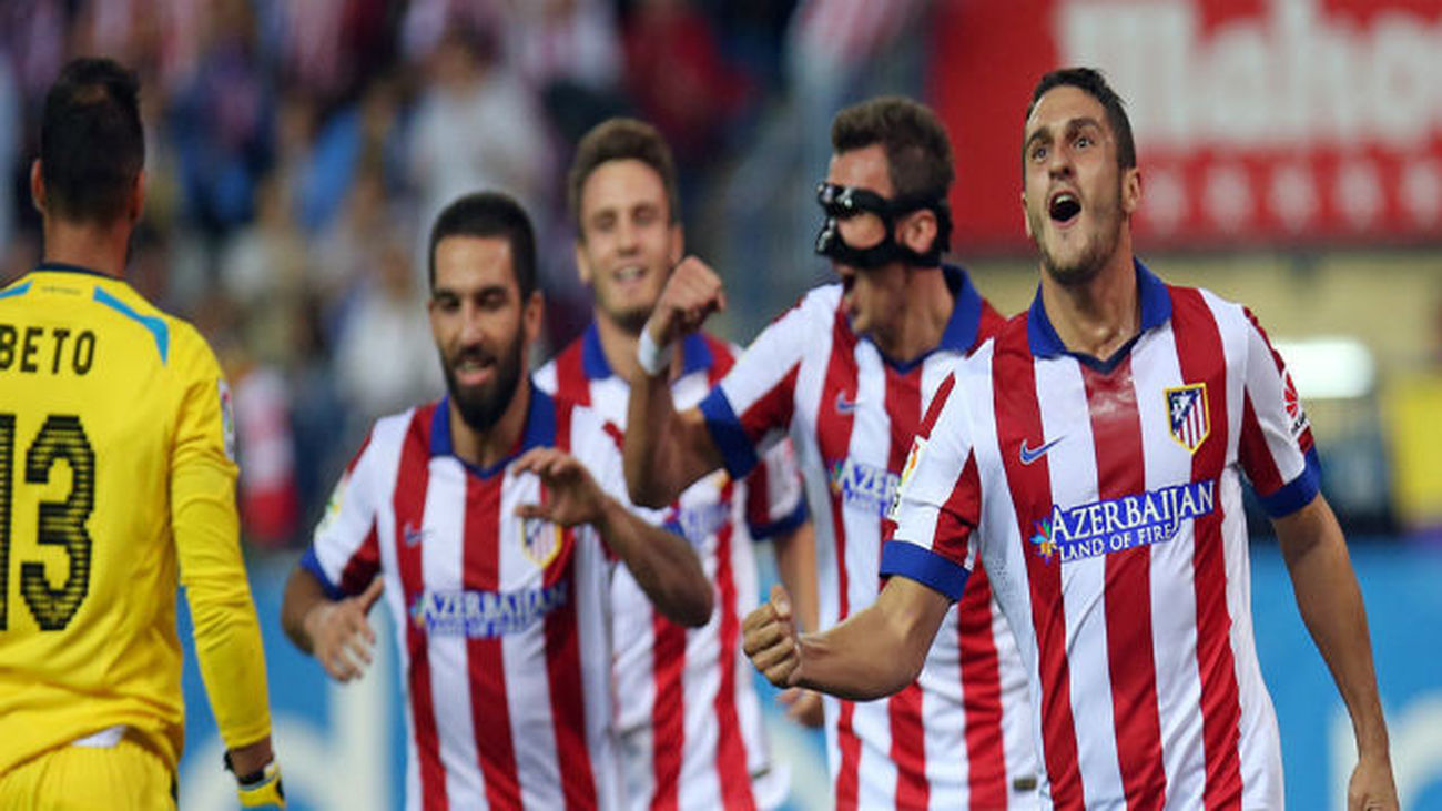 4-0. La intensidad del Atlético ahoga al Sevilla
