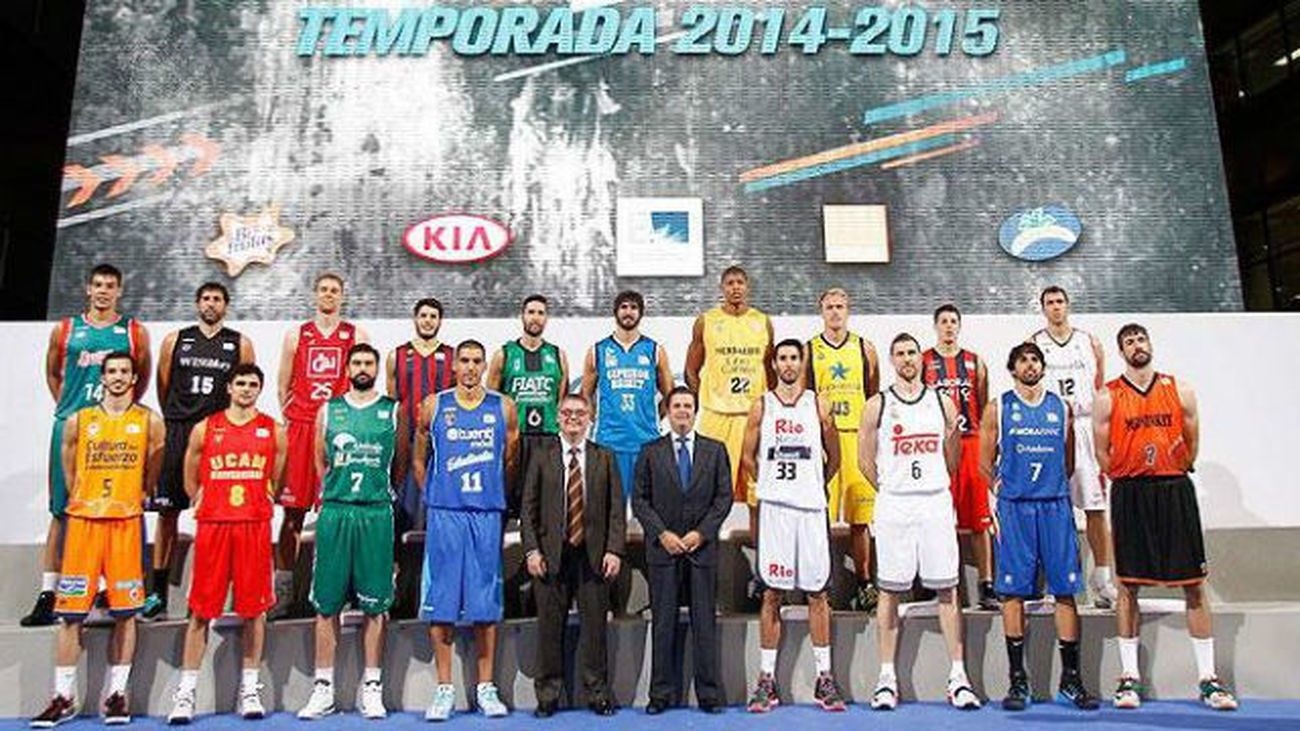 Presentación de la Liga ACB 2014-2015
