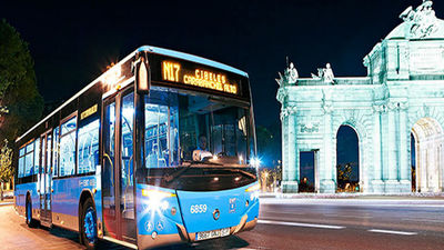 Los autobuses de la EMT finalizan antes  su servicio en Nochebuena y Navidad