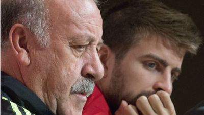 Del Bosque: "Hay una corriente todos contra Piqué"