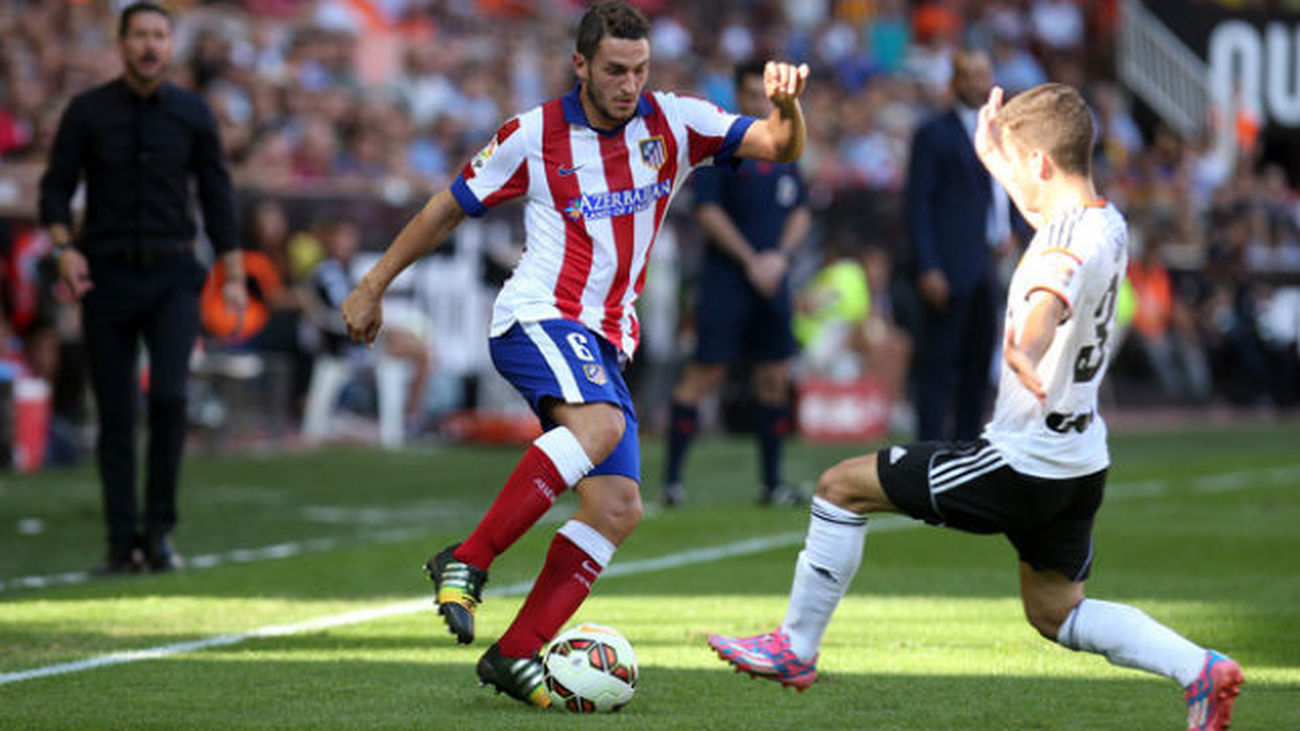 3-1. Un mal cuarto de hora condena al Atlético ante el Valencia