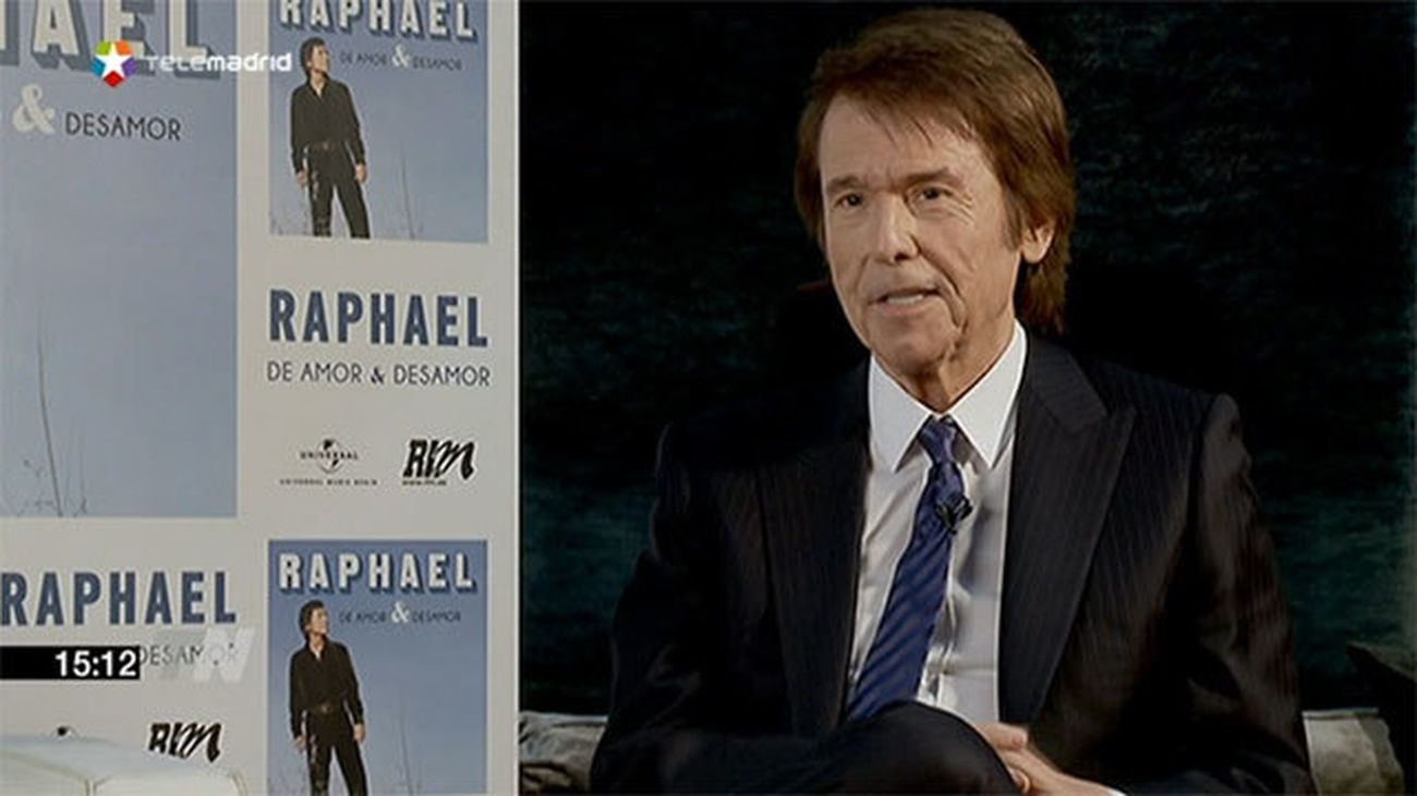 Raphael presenta su nuevo trabajo 'Amor y desamor'
