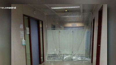 Descontaminadas la casa y la sala del hospital de Alcorcón donde estuvo la paciente