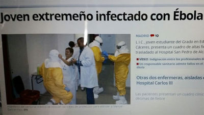 La policía investiga los mensajes  "falsos" sobre casos de ébola en las redes