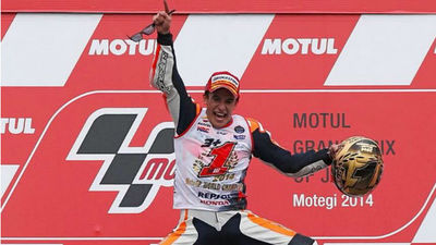 Marc Márquez, bicampeón del mundo de MotoGP