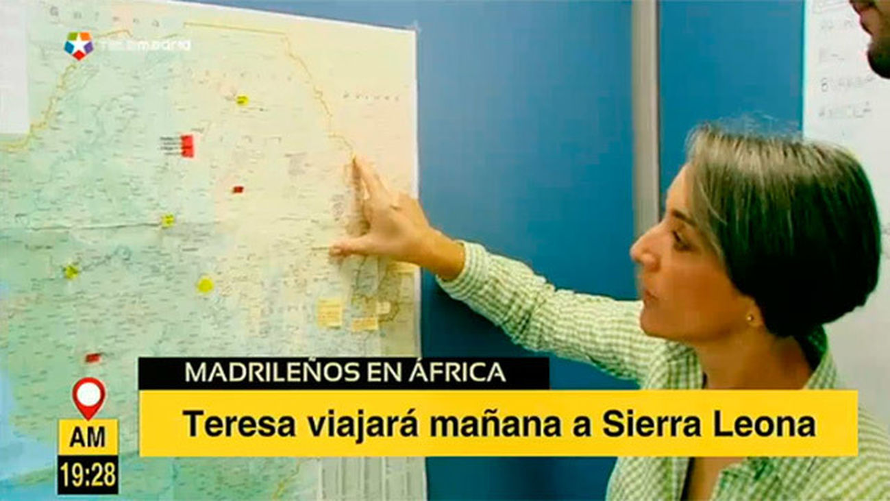 Otra Teresa que va a luchar contra el ébola