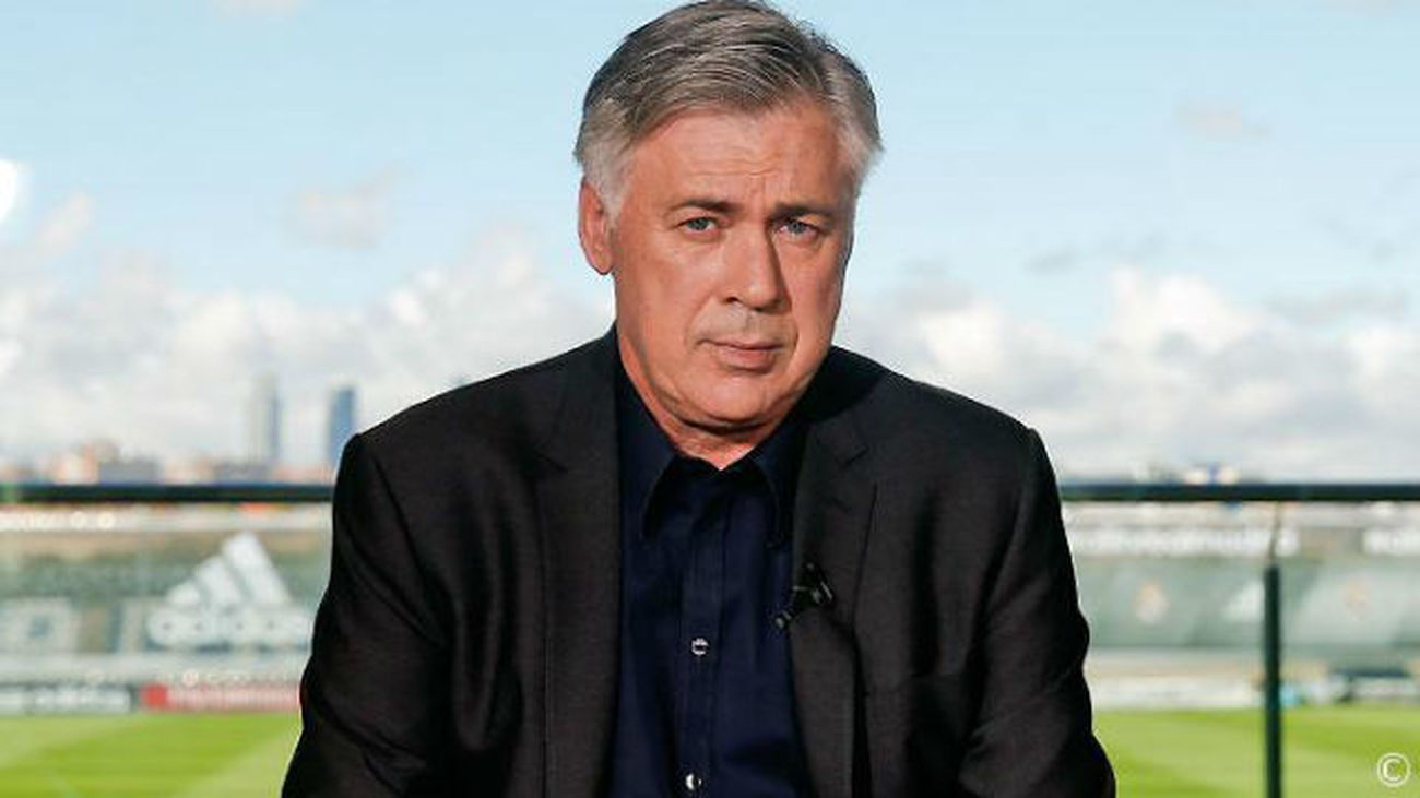 Carlo Ancelotti, entrenador del Real Madrid
