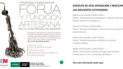 La Comunidad y El Corte Inglés difunden el trabajo de los artesanos de Madrid