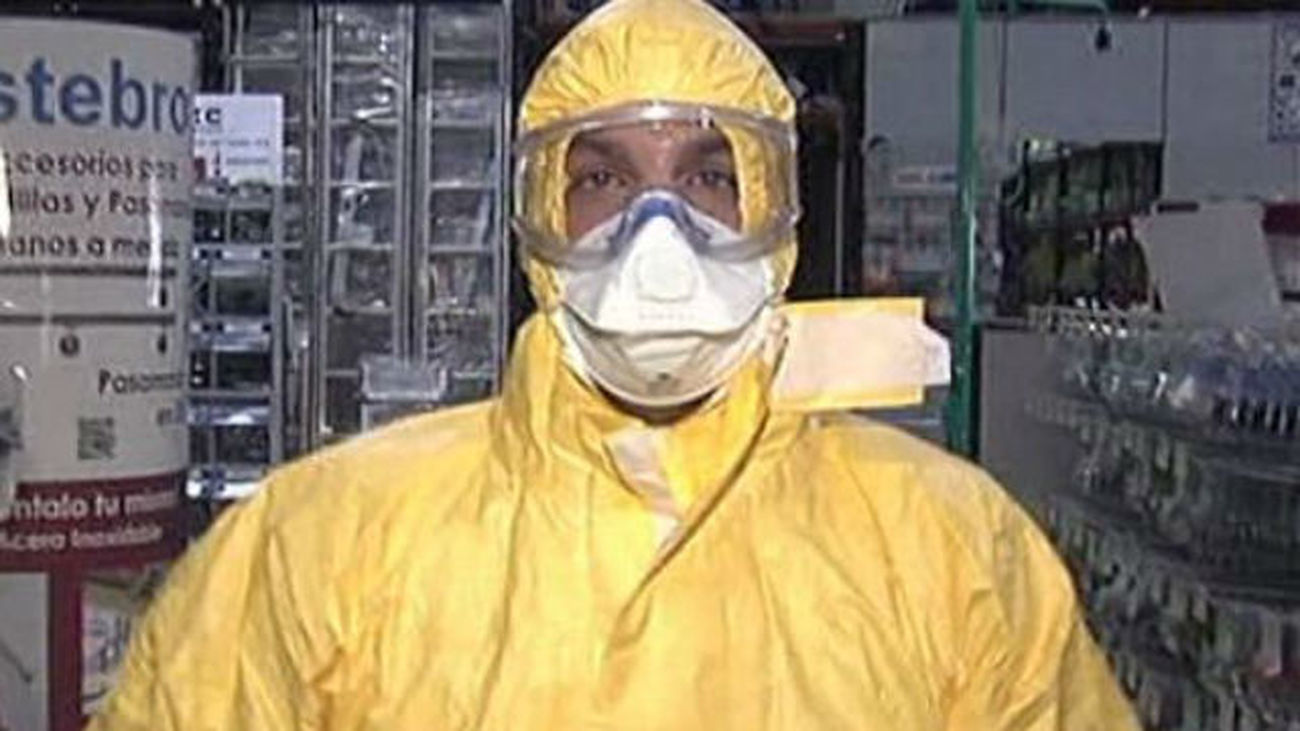 El caso de Ébola triplica las ventas de trajes de protección bacteriológica