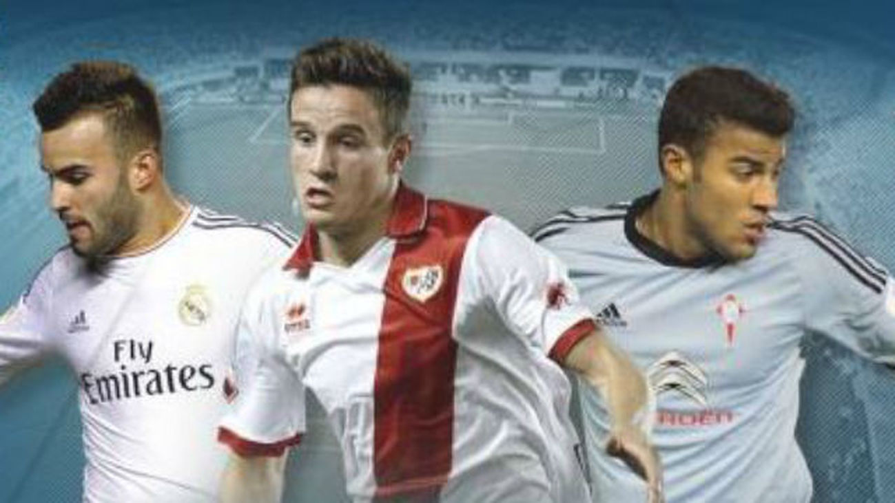 Jesé, Saúl y Rafinha, optan a 'Revelación' 2014