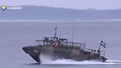 La marina sueca busca un submarino ruso en la costa de Estocolmo