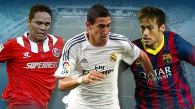 Di María, Neymar y Bacca, optan a 'Mejor Jugador Americano' 2014