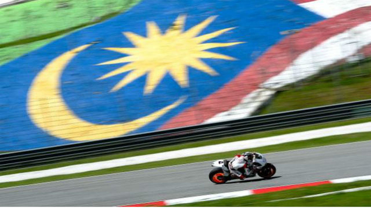 Marc Márquez, en Sepang