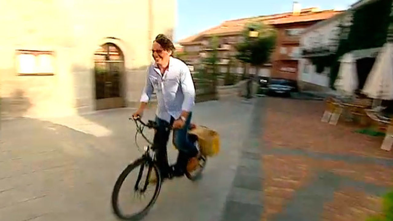 Manzanares El Real: La burricicleta