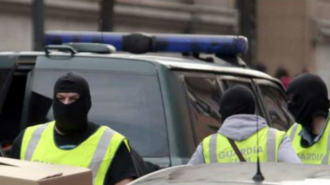 Efectivos de la Guardia Civil