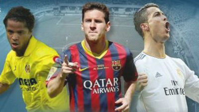 Cristiano, Messi y Dos Santos, optan al 'Mejor Gol 2013-14'