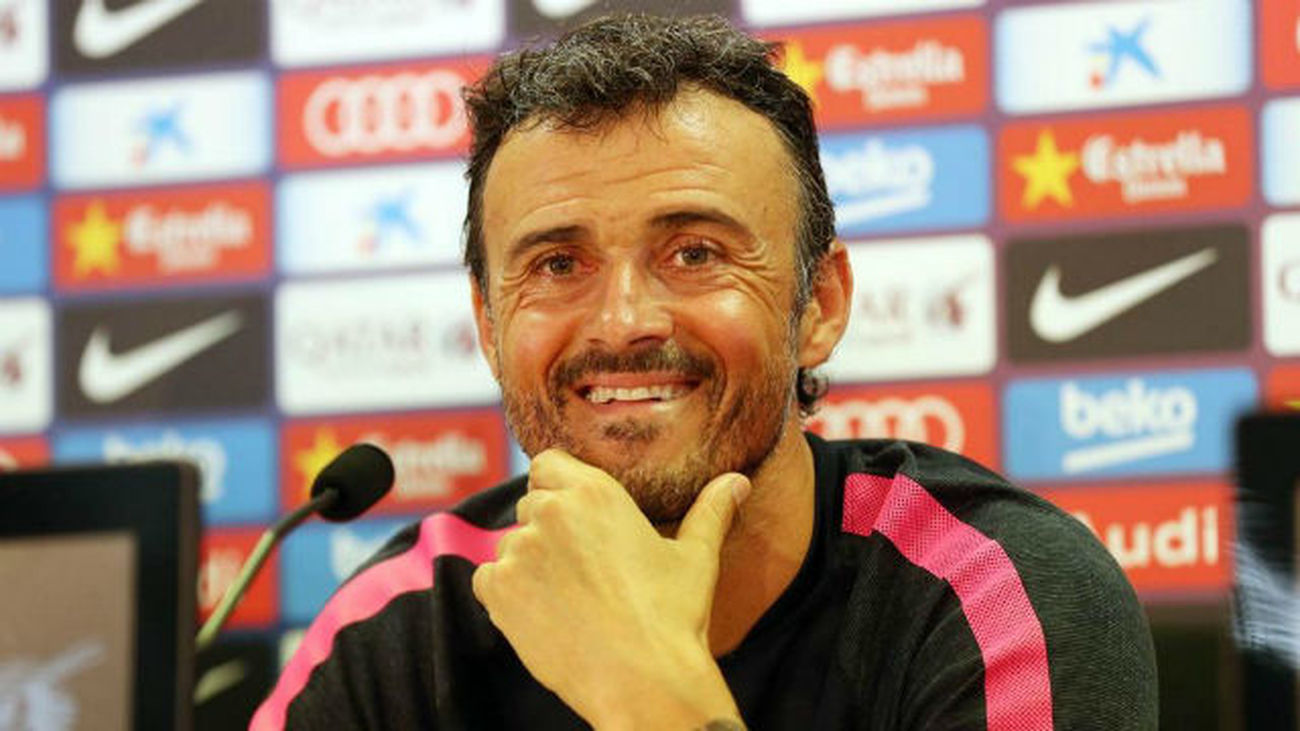 Luis Enrique, entrenador del FC Barcelona