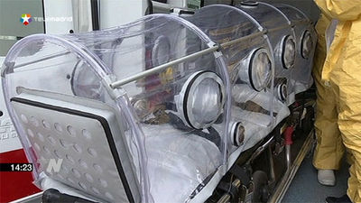 Madrid cuenta con una cápsula despresurizada para infecto-contagiosos