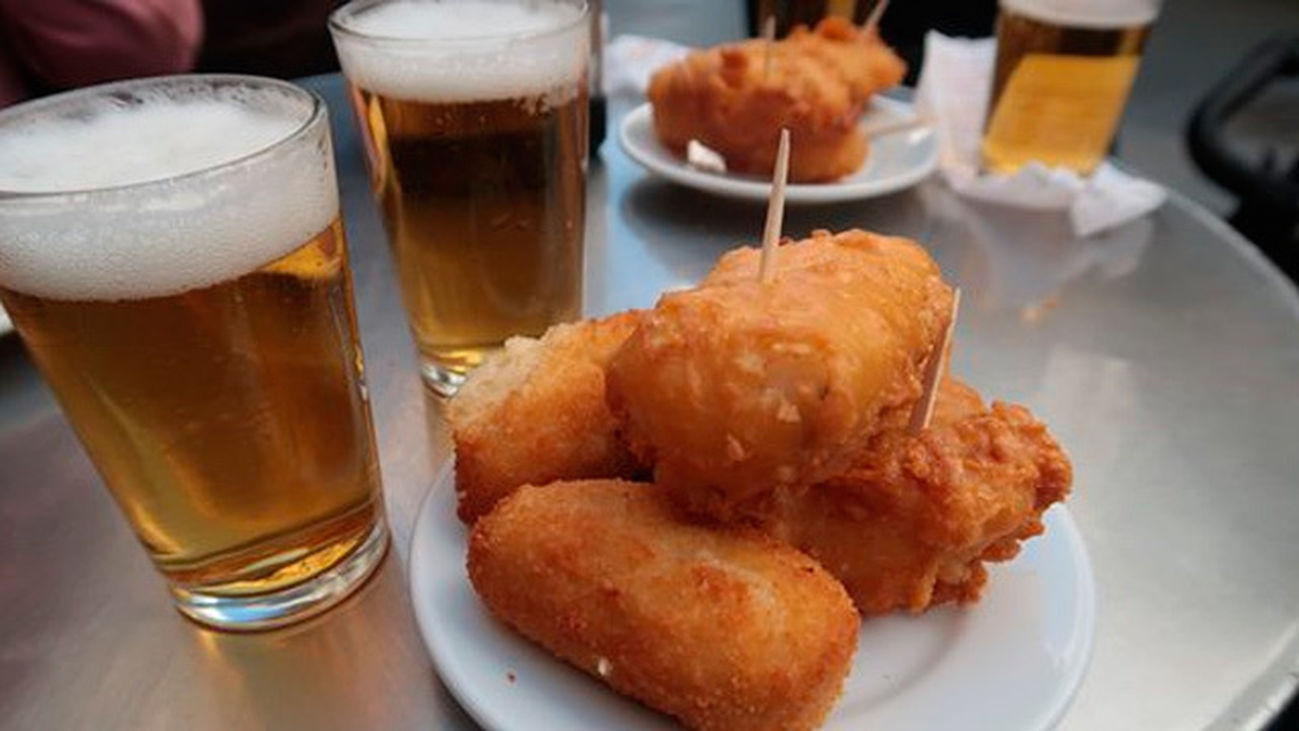 Las croquetas de bacalao de Casa Labra