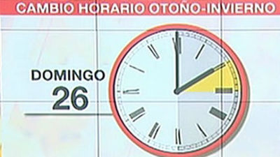 Se retrasan los relojes para volver al horario de invierno