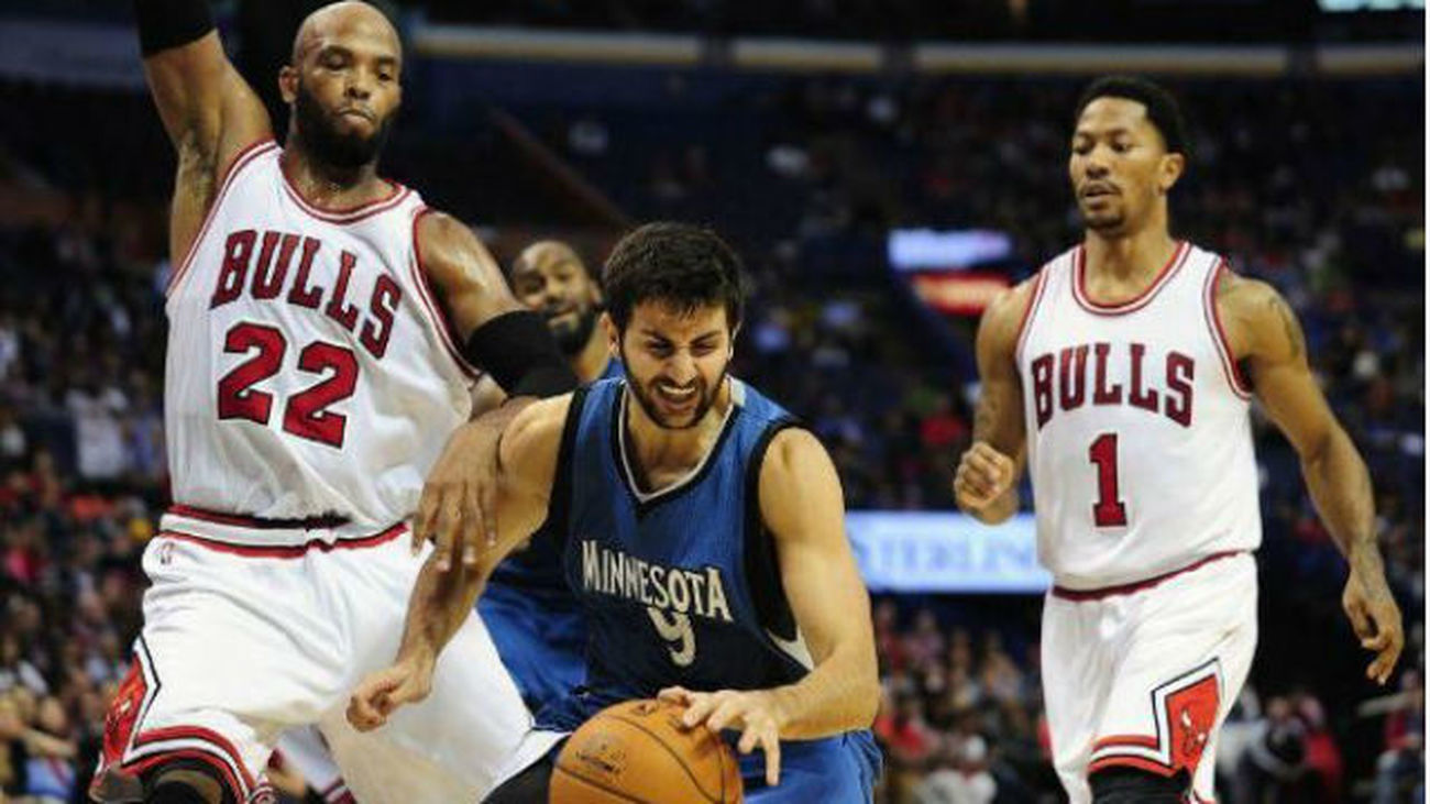 Ricky Rubio, jugador de Timberwolves