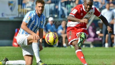 El Rayo busca ante el Málaga seguir ascendiendo en la Liga