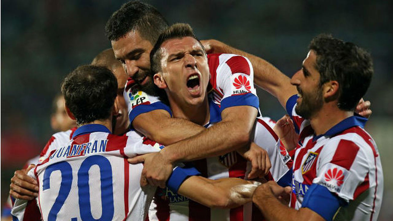 0-1. Mandukic mantiene al Atleti en el pelotón de cabeza