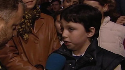 Nicolás ya apuntaba maneras con 10 años