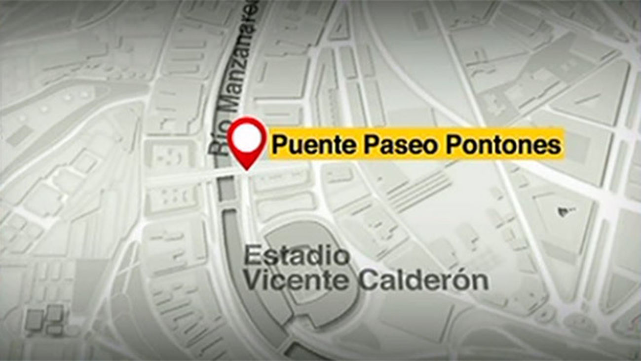 Nuevo radar en la M-30, a la altura del puente de Pontones