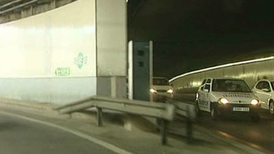 Nuevo radar multicarril en la M-30 bajo el puente de Paseo de Pontones