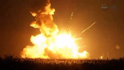 Explota un cohete con carga para Estación Espacial Internacional