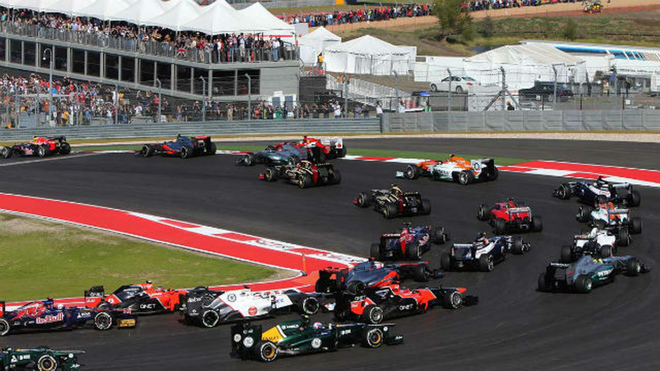 El 'Mundial a tres' de Hamilton y Rosberg arranca en Austin, con 18 coches