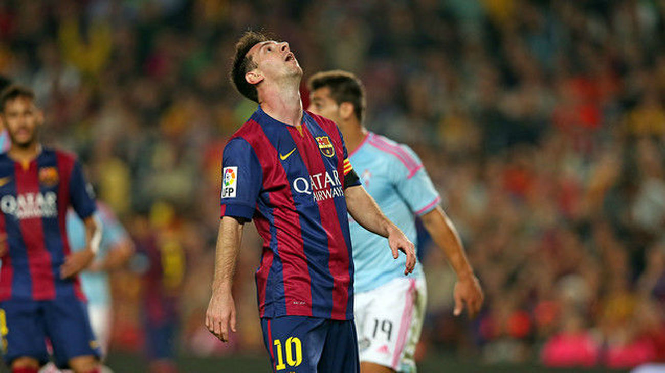 Messi, derrotado