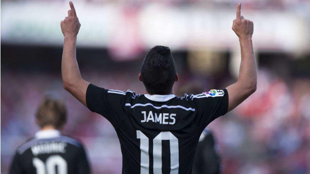 El gran momento de James