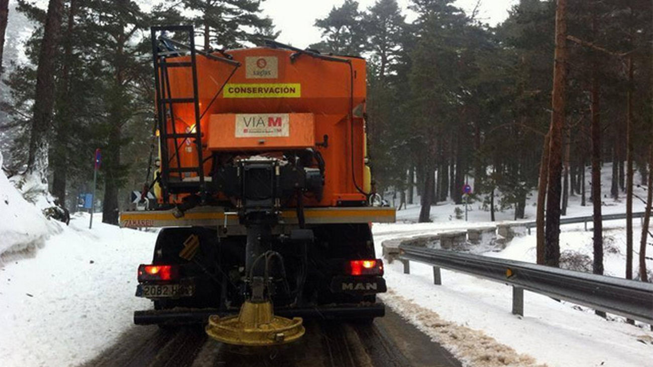 El Plan de Nevadas cuenta este año con 167 quitanieves y 16.400 toneladas de sal