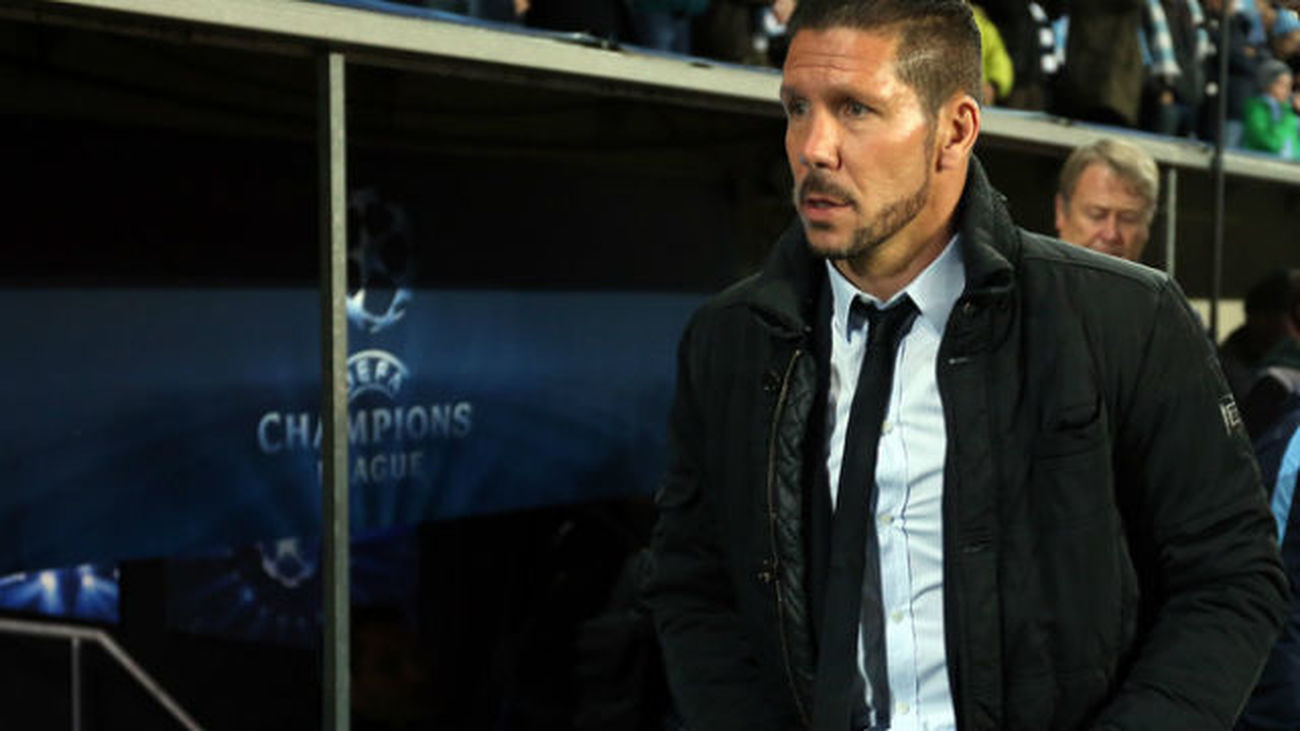 Simeone: "No veo clara la clasificación, está rara"